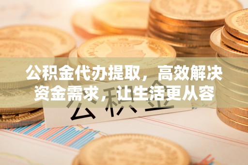 和硕公积金代办提取，高效解决资金需求，让生活更从容
