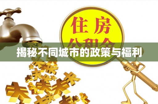 和硕揭秘不同城市的政策与福利