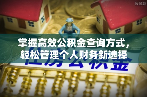 和硕掌握高效公积金查询方式，轻松管理个人财务新选择