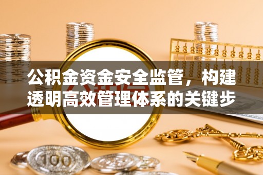 和硕公积金资金安全监管，构建透明高效管理体系的关键步骤