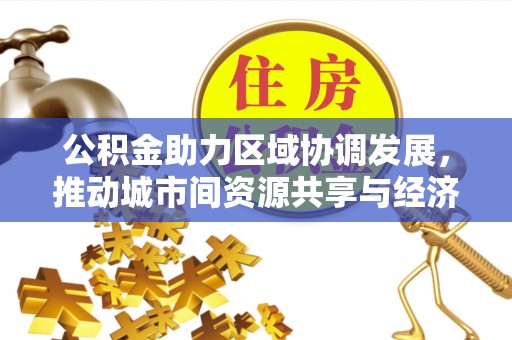 和硕公积金助力区域协调发展，推动城市间资源共享与经济均衡发展