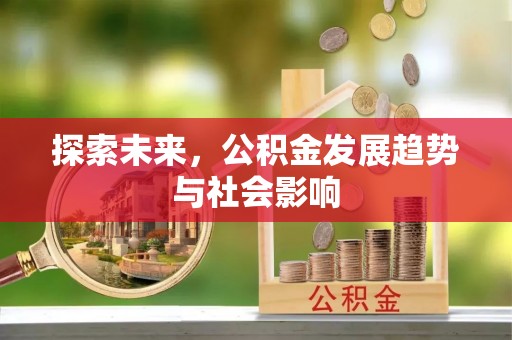 和硕探索未来，公积金发展趋势与社会影响