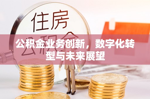 和硕公积金业务创新，数字化转型与未来展望