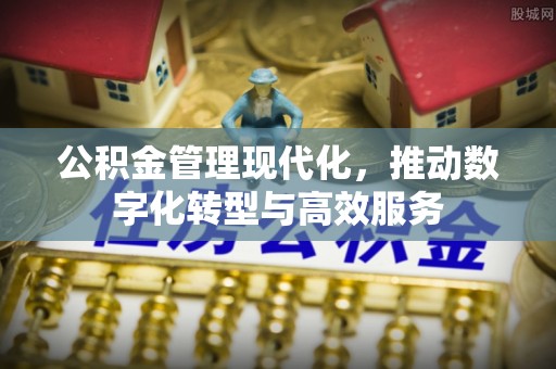 和硕公积金管理现代化，推动数字化转型与高效服务