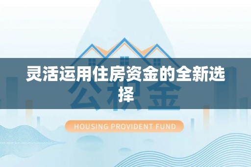 和硕灵活运用住房资金的全新选择
